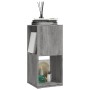 Drehbarer Schrank aus betongrauer Spanplatte, 34,5 x 34,5 x 75,5 cm von vidaXL, Bücherregale und Regale - Ref: Foro24-339559,...