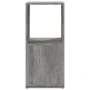 Concrete gray chipboard swivel cabinet 34.5x34.5x75.5 cm by vidaXL, Bookcases and shelves - Ref: Foro24-339559, Price: 54,86 ...
