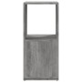 Drehbarer Schrank aus betongrauer Spanplatte, 34,5 x 34,5 x 75,5 cm von vidaXL, Bücherregale und Regale - Ref: Foro24-339559,...