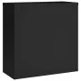 Schwarzer Stahlschrank 90x40x90 cm von vidaXL, Aktenschränke - Ref: Foro24-339730, Preis: 198,28 €, Rabatt: %