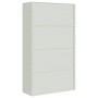 Aktenschrank aus hellgrauem Stahl 105x40x180 cm von vidaXL, Aktenschränke - Ref: Foro24-339769, Preis: 381,54 €, Rabatt: %