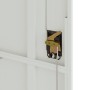 Aktenschrank aus hellgrauem Stahl 105x40x180 cm von vidaXL, Aktenschränke - Ref: Foro24-339769, Preis: 381,54 €, Rabatt: %