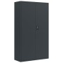 Anthrazitgrauer Aktenschrank aus Stahl, 105 x 40 x 180 cm von vidaXL, Aktenschränke - Ref: Foro24-339771, Preis: 334,15 €, Ra...