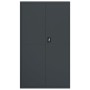 Anthrazitgrauer Aktenschrank aus Stahl, 105 x 40 x 180 cm von vidaXL, Aktenschränke - Ref: Foro24-339771, Preis: 334,15 €, Ra...