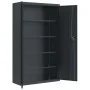 Anthrazitgrauer Aktenschrank aus Stahl, 105 x 40 x 180 cm von vidaXL, Aktenschränke - Ref: Foro24-339771, Preis: 312,17 €, Ra...