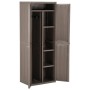 Gartenschrank, PP-Holzoptik, 65 x 45 x 172 cm von vidaXL, Schließfächer und Lagerschränke - Ref: Foro24-151241, Preis: 263,30...