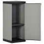 Garden cabinet with 1 gray and black shelf 35x40x85 cm by vidaXL, Lockers and storage cabinets - Ref: Foro24-340982, Price: 8...