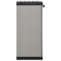 Gartenschrank mit 1 grauen und schwarzen Regal 35x40x85 cm von vidaXL, Schließfächer und Lagerschränke - Ref: Foro24-340982, ...