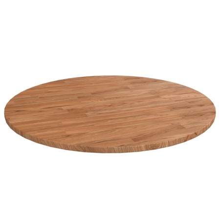 Runde hellbraune Tischplatte aus Eichenholz Ø80x1,5 cm von vidaXL, Tischplatten - Ref: Foro24-342963, Preis: 90,12 €, Rabatt: %