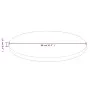 Runde hellbraune Tischplatte aus Eichenholz Ø80x1,5 cm von vidaXL, Tischplatten - Ref: Foro24-342963, Preis: 97,94 €, Rabatt: %