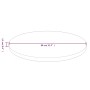 Runde hellbraune Tischplatte aus Eichenholz Ø80x1,5 cm von vidaXL, Tischplatten - Ref: Foro24-342963, Preis: 90,12 €, Rabatt: %