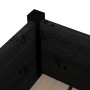 Jardinera de madera maciza de pino negro 31x31x70 cm en Maceteros y jardineras | Comprar online en Foro24