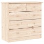 Cómoda ALTA madera maciza pino 77x35x73 cm | Foro24.es | Tu tienda online para hogar, jardín y más Foro24.es