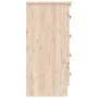 Cómoda ALTA madera maciza pino 77x35x73 cm de vidaXL, Cajoneras - Ref: Foro24-353921, Precio: 145,90 €, Descuento: %