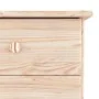 Cómoda ALTA madera maciza pino 77x35x73 cm de vidaXL, Cajoneras - Ref: Foro24-353921, Precio: 145,90 €, Descuento: %