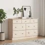 Kommode ALTA aus massivem Kiefernholz 112x35x73 cm von vidaXL, Schubladen - Ref: Foro24-353919, Preis: 216,84 €, Rabatt: %