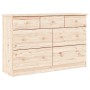 Chest of drawers ALTA solid pine wood 112x35x73 cm by vidaXL, Drawers - Ref: Foro24-353919, Price: 197,22 €, Discount: %