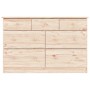 Chest of drawers ALTA solid pine wood 112x35x73 cm by vidaXL, Drawers - Ref: Foro24-353919, Price: 197,22 €, Discount: %