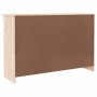 Chest of drawers ALTA solid pine wood 112x35x73 cm by vidaXL, Drawers - Ref: Foro24-353919, Price: 197,22 €, Discount: %
