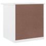 HIGH Nachttisch aus massivem Kiefernholz weiß 41x35x41 cm von vidaXL, Nachttische - Ref: Foro24-353916, Preis: 62,07 €, Rabat...