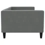 Dunkelgraues Schlafsofa aus Stoff, 90 x 200 cm von vidaXL, Betten und Lattenroste - Ref: Foro24-353984, Preis: 183,74 €, Raba...