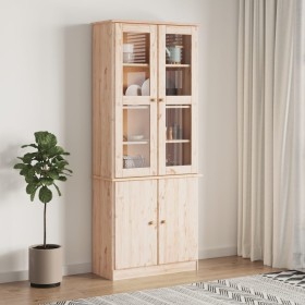 ALTA Glasvitrine aus massivem Kiefernholz 77x35x186,5 cm von vidaXL, Sideboards - Ref: Foro24-353949, Preis: 278,52 €, Rabatt: %