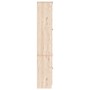 ALTA glass display case solid pine wood 77x35x186.5 cm by vidaXL, Sideboards - Ref: Foro24-353949, Price: 278,84 €, Discount: %