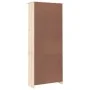 ALTA glass display case solid pine wood 77x35x186.5 cm by vidaXL, Sideboards - Ref: Foro24-353949, Price: 274,69 €, Discount: %