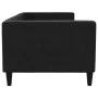 Schlafsofa aus schwarzem Stoff, 80 x 200 cm von vidaXL, Betten und Lattenroste - Ref: Foro24-353980, Preis: 177,08 €, Rabatt: %