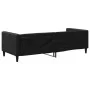 Schlafsofa aus schwarzem Stoff, 80 x 200 cm von vidaXL, Betten und Lattenroste - Ref: Foro24-353980, Preis: 177,08 €, Rabatt: %