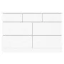 Cómoda cajonera ALTA madera maciza pino blanco 112x35x73 cm de vidaXL, Cajoneras - Ref: Foro24-353920, Precio: 235,99 €, Desc...