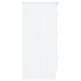 ALTA chest of drawers solid white pine wood 112x35x73 cm by vidaXL, Drawers - Ref: Foro24-353920, Price: 231,28 €, Discount: %
