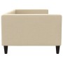 Schlafsofa aus cremefarbenem Stoff, 90 x 200 cm von vidaXL, Betten und Lattenroste - Ref: Foro24-353987, Preis: 186,28 €, Rab...