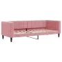 Sofá cama terciopelo rosa 80x200 cm de vidaXL, Camas y somieres - Ref: Foro24-354004, Precio: 182,17 €, Descuento: %