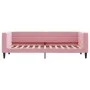 Rosafarbenes Samtschlafsofa 80x200 cm von vidaXL, Betten und Lattenroste - Ref: Foro24-354004, Preis: 182,18 €, Rabatt: %