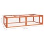 Solid fir wood hutch 183x90x46.5 cm by vidaXL, Cages and habitats for small animals - Ref: Foro24-170877, Price: 117,02 €, Di...