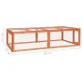 Stall aus massivem Tannenholz 183x90x46,5 cm von vidaXL, Käfige und Lebensräume für Kleintiere - Ref: Foro24-170877, Preis: 1...