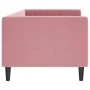 Rosafarbenes Samtschlafsofa 80x200 cm von vidaXL, Betten und Lattenroste - Ref: Foro24-354004, Preis: 182,18 €, Rabatt: %
