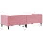 Rosafarbenes Samtschlafsofa 80x200 cm von vidaXL, Betten und Lattenroste - Ref: Foro24-354004, Preis: 198,11 €, Rabatt: %