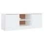 ALTA TV-Schrank aus massivem weißem Kiefernholz 112x35x41 cm von vidaXL, TV-Möbel - Ref: Foro24-353936, Preis: 87,68 €, Rabat...