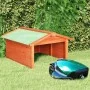 Mähroboter-Schuppen aus massivem Tannenholz, 72 x 87 x 50 cm von vidaXL, Rasenmäherabdeckungen - Ref: Foro24-170878, Preis: 9...