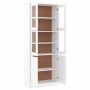 ALTA Vitrine aus massivem weißem Kiefernholz 77x35x186,5cm von vidaXL, Sideboards - Ref: Foro24-353950, Preis: 298,13 €, Raba...