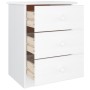 ALTA Nachttisch aus massivem weißem Kiefernholz 41x35x55,5 cm von vidaXL, Nachttische - Ref: Foro24-353918, Preis: 69,70 €, R...