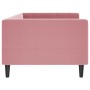 Sofá cama terciopelo rosa 90x200 cm de vidaXL, Camas y somieres - Ref: Foro24-354011, Precio: 196,77 €, Descuento: %