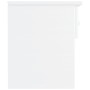 Tall solid white pine wood bedside table 41x35x41 cm by vidaXL, Nightstands - Ref: Foro24-353914, Price: 48,06 €, Discount: %