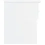 Tall solid white pine wood bedside table 41x35x41 cm by vidaXL, Nightstands - Ref: Foro24-353914, Price: 47,31 €, Discount: %