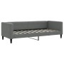 Sofá cama tela gris oscuro 80x200 cm de vidaXL, Camas y somieres - Ref: Foro24-353979, Precio: 180,59 €, Descuento: %