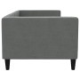 Sofá cama tela gris oscuro 80x200 cm de vidaXL, Camas y somieres - Ref: Foro24-353979, Precio: 180,59 €, Descuento: %