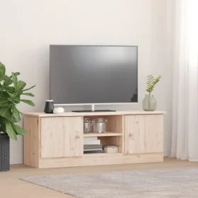 ALTA TV-Möbel aus massivem Kiefernholz 112x35x41 cm von vidaXL, TV-Möbel - Ref: Foro24-353935, Preis: 89,33 €, Rabatt: %