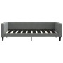 Sofá cama tela gris oscuro 90x190 cm de vidaXL, Camas y somieres - Ref: Foro24-353994, Precio: 212,67 €, Descuento: %